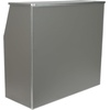 image:imageFlash Furniture Amara 4 Walnut Woodgrain Laminate Foldable Bar  Portable Event BarGrey