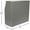 image:imageFlash Furniture Amara 4 Walnut Woodgrain Laminate Foldable Bar  Portable Event BarGrey