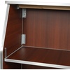 image:imageFlash Furniture Amara 4 Walnut Woodgrain Laminate Foldable Bar  Portable Event BarWalnut Woodgrain