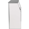 image:imageFlash Furniture Amara 4 Walnut Woodgrain Laminate Foldable Bar  Portable Event BarWhite