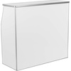 image:imageFlash Furniture Amara 4 Walnut Woodgrain Laminate Foldable Bar  Portable Event BarWhite