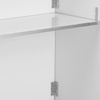 image:imageFlash Furniture Amara 4 Walnut Woodgrain Laminate Foldable Bar  Portable Event BarWhite