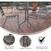 image:imageFlash Furniture Barker 235 Square Tempered Glass Metal Table SilverClear TopSilver Frame