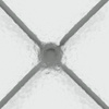 image:imageFlash Furniture Barker 235 Square Tempered Glass Metal Table SilverClear TopSilver Frame
