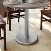 image:imageFlash Furniture Beverly 18 Round Restaurant Table Base with 3 Diameter Table Height Column Commercial Cast Iron Restaurant Round Table Base Silver