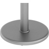 image:imageFlash Furniture Beverly 18 Round Restaurant Table Base with 3 Diameter Table Height Column Commercial Cast Iron Restaurant Round Table Base Silver