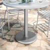 image:imageFlash Furniture Beverly 18 Round Restaurant Table Base with 3 Diameter Table Height Column Commercial Cast Iron Restaurant Round Table Base Silver