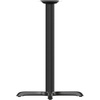 image:imageFlash Furniture Beverly 22 x 22 Restaurant Table XBase with 3 Diameter Table Height Column Commercial XBase Cast Iron Table Base SilverBlack