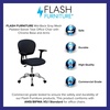 image:imageFlash Furniture Beverly MidBack Gray Mesh Padded Swivel Task Office Chair with Chrome Base and Arms