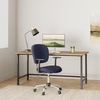 image:imageFlash Furniture Beverly MidBack Navy Mesh Padded Swivel Task Office Chair with Chrome Base and Arms