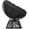 image:imageFlash Furniture Bowie Comfort Series Black Swivel Patio Chair with Black CushionBlack