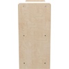image:imageFlash Furniture Bright Beginnings Commercial Grade 5 Section Modular Classroom Storage Unit  Natural Finish  Extra Wide  Open Storage  Safe Kid Friendly Design