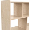 image:imageFlash Furniture Bright Beginnings Commercial Grade 5 Section Modular Classroom Storage Unit  Natural Finish  Open Storage  Safe Kid Friendly Design