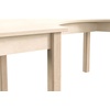 image:imageFlash Furniture Bright Beginnings Commercial Grade Half Circle Classroom Table  Wooden Preschool Activity Table  Greenguard Certified Wood  295 W x 59 D x 18 H