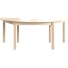 image:imageFlash Furniture Bright Beginnings Commercial Grade Half Circle Classroom Table  Wooden Preschool Activity Table  Greenguard Certified Wood  295 W x 59 D x 21 H