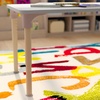 image:imageFlash Furniture Bright Beginnings Commercial Grade Height Adjustable Rectangle Classroom Table  Wooden Activity Table  235 W x 47 D x 15 H  23 H  BeechWhite