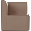 image:imageFlash Furniture Bright Beginnings Commercial Grade Modular Classroom 1Seater Corner Chair  Neutral Easy Clean Vinyl Upholstery  Soft Seating  Armless Design