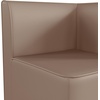 image:imageFlash Furniture Bright Beginnings Commercial Grade Modular Classroom 1Seater Corner Chair  Neutral Easy Clean Vinyl Upholstery  Soft Seating  Armless Design