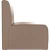 image:imageFlash Furniture Bright Beginnings Commercial Grade Modular Classroom 1Seater Sofa  Neutral Easy Clean Vinyl Upholstery  Soft Seating  Armless Design