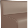image:imageFlash Furniture Bright Beginnings Commercial Grade Modular Classroom 2Seater Sofa  Neutral Easy Clean Vinyl Upholstery  Soft Seating  Armless Design