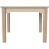 image:imageFlash Furniture Bright Beginnings Commercial Grade Square Classroom Table  Wooden Preschool Activity Table  Greenguard Certified Wood  235 W x 18 H Beech Finish