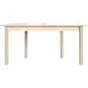 image:imageFlash Furniture Bright Beginnings Commercial Grade Trapezoid Classroom Table  Wooden Preschool Activity Table  Greenguard Certified Wood  2075 W x 47 D x 21 H Beech