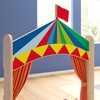 image:imageFlash Furniture Bright Beginnings Commercial Puppet Theater  Lower Magnetic Chalkboard  Space Saving Lower Storage  Natural