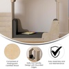 image:imageFlash Furniture Bright Beginnings Commercial Reading Nook  Natural Finished Green Guard Certified Wood Construction  Padded Soft Seating  Vinyl Upholstered Mats