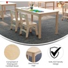 image:imageFlash Furniture Bright Beginnings Commercial Rectangular Classroom Table  Wood Preschool Activity Table  Greenguard Certified Wood 235 W x 47 D x 2125 H Beech