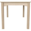 image:imageFlash Furniture Bright Beginnings Commercial Rectangular Classroom Table  Wood Preschool Activity Table  Greenguard Certified Wood 235 W x 47 D x 2125 H Beech