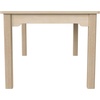 image:imageFlash Furniture Bright Beginnings Commercial Rectangular Classroom Table  Wooden Preschool Activity Table  Greenguard Certified Wood  235 W x 47 D x 18 H Beech