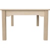 image:imageFlash Furniture Bright Beginnings Commercial Rectangular Classroom Table  Wooden Preschool Activity Table  Greenguard Certified Wood  235 W x 47 D x 145 H Beech