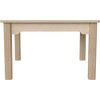 image:imageFlash Furniture Bright Beginnings Commercial Square Classroom Table  Wooden Preschool Activity Table  Greenguard Certified Wood  235 W x 145 H Beech Finish