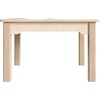 image:imageFlash Furniture Bright Beginnings Commercial Square Classroom Table  Wooden Preschool Activity Table  Greenguard Certified Wood  235 W x 145 H Beech Finish