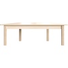 image:imageFlash Furniture Bright Beginnings Commercial Trapezoid Classroom Table  Wooden Preschool Activity Table  Greenguard Certified Wood  2075 W x 47 D x 145 H Beech