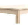 image:imageFlash Furniture Bright Beginnings Commercial Trapezoid Classroom Table  Wooden Preschool Activity Table  Greenguard Certified Wood  2075 W x 47 D x 145 H Beech