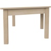 image:imageFlash Furniture Bright Beginnings Commercial Trapezoid Classroom Table  Wooden Preschool Activity Table  Greenguard Certified Wood  2075 W x 47 D x 145 H Beech