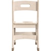image:imageFlash Furniture Bright Beginnings Set of 2 Commercial Wooden Classroom Chairs  Natural Finish  115 Seat Height  Integrated Carrying Handle  NonSlip Foot Caps