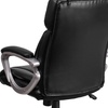 image:imageFlash Furniture Carolyn MidBack Black LeatherSoft Executive Swivel Office Chair with Padded ArmsBlack