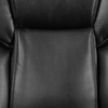 image:imageFlash Furniture Carolyn MidBack Black LeatherSoft Executive Swivel Office Chair with Padded ArmsBlack