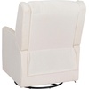 image:imageFlash Furniture Cash Swivel Manual Glider Rocker Recliner Chair USBUSBC Charging Ports 270 Degree Swivel Perfect for Living Room or Nursery OffWhite BoucleOffwhite Boucle