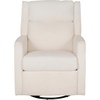 image:imageFlash Furniture Cash Swivel Manual Glider Rocker Recliner Chair USBUSBC Charging Ports 270 Degree Swivel Perfect for Living Room or Nursery OffWhite BoucleOffwhite Boucle