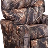 image:imageFlash Furniture Chandler LeatherSoft Kids Recliner with Cup Holder and Safety Recline Contemporary Reclining Chair for Kids Supports up to 90 lbs BlackCamouflage Fabric