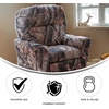 image:imageFlash Furniture Chandler LeatherSoft Kids Recliner with Cup Holder and Safety Recline Contemporary Reclining Chair for Kids Supports up to 90 lbs BlackCamouflage Fabric