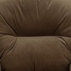 image:imageFlash Furniture Chandler LeatherSoft Kids Recliner with Cup Holder and Safety Recline Contemporary Reclining Chair for Kids Supports up to 90 lbs BlackBrown Microfiber