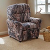 image:imageFlash Furniture Chandler LeatherSoft Kids Recliner with Cup Holder and Safety Recline Contemporary Reclining Chair for Kids Supports up to 90 lbs BlackCamouflage Fabric