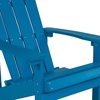 image:imageFlash Furniture Charlestown Commercial Grade IndoorOutdoor Adirondack Chair Weather Resistant Durable Poly Resin Deck and Patio Seating RedBlue