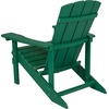 image:imageFlash Furniture Charlestown Commercial Grade IndoorOutdoor Adirondack Chair Weather Resistant Durable Poly Resin Deck and Patio Seating RedGreen