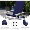 image:imageFlash Furniture Charlestown Set of 2 Adirondack Chair Cushions  Blue Fabric Cushions  2 Thick Padding  IndoorOutdoor  Patio Chair Replacement CushionsBlue