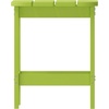 image:imageFlash Furniture Charlestown Tiered Commercial Poly Resin Adirondack Side Table  Lime Green  AllWeather  IndoorOutdoorLime Green